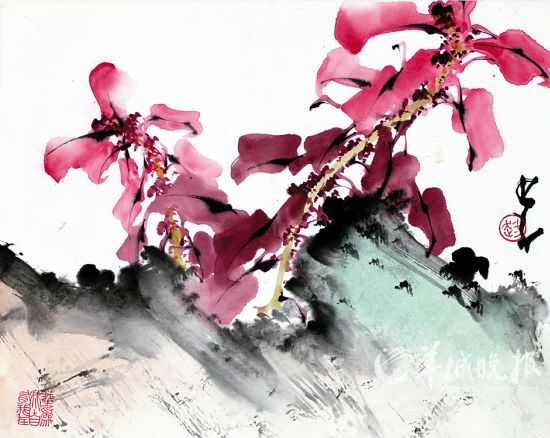 赵少昂花鸟