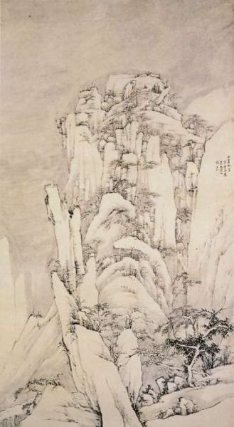 弘仁山水作品