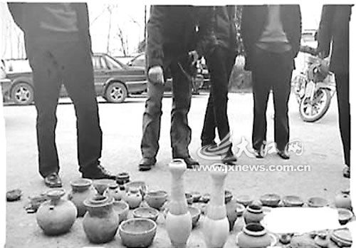 查获的部分被盗文物