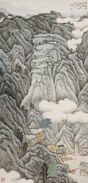 宋玉麟《云壑幽居图》