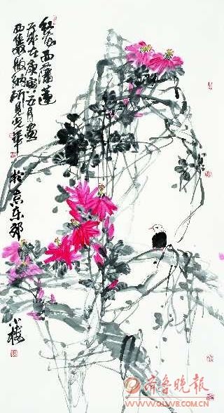 西蕃莲 183cmx96cm于光华