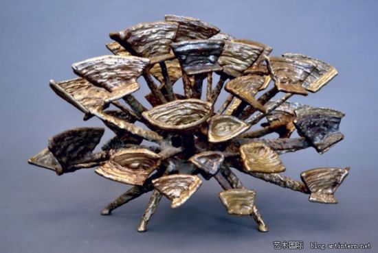 16世纪佛兰德植物叶子形状的织锦