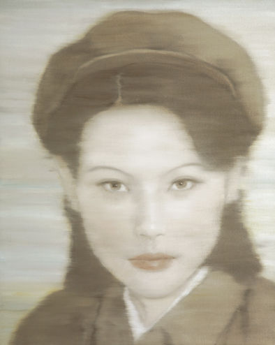 祁志龙 《回忆女青年》 55×65cm 布面油画 2007
