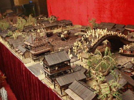 雕刻版《清明上河图》