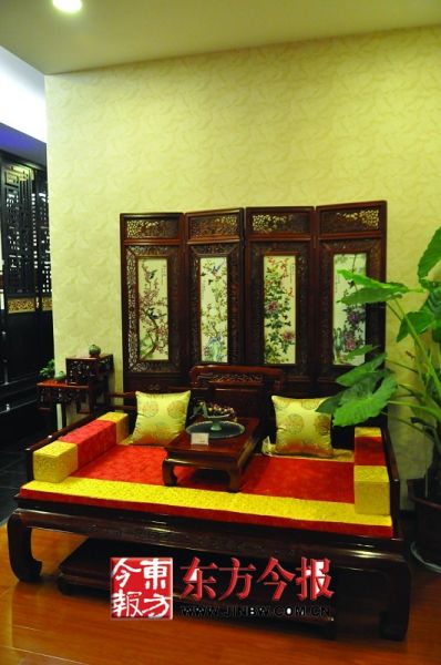 海南黄花梨大堂椅