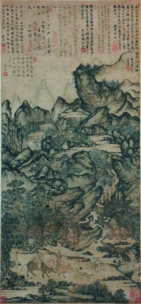 《稚川移居图》
