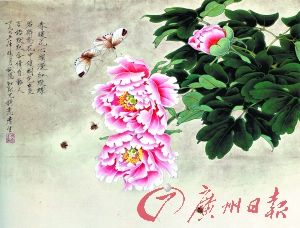 近日传出有地产巨头逢画必收的周彦生作品，在周末的拍卖会上，其作品《春暖》（2.5平方尺）以5万起拍，结果以高出底价近10倍成交