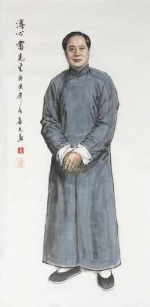 溥儒画像
