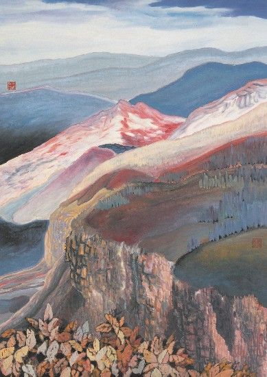 杨佴?作品《太行秋色》，2006。