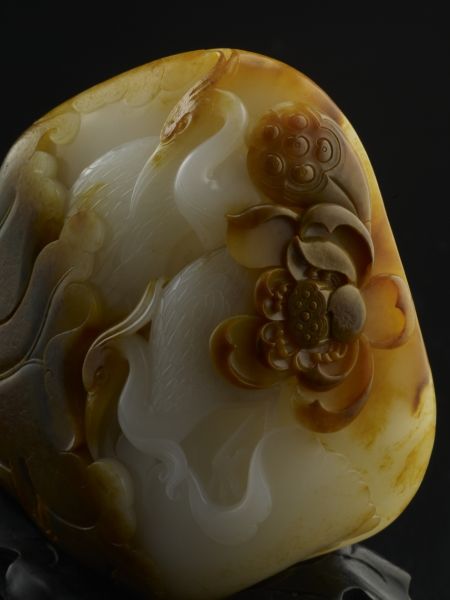 《一路连科》13×12×5cm 1030g  吴灶发