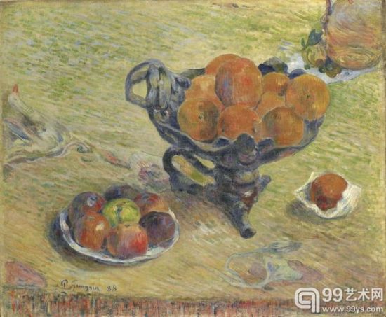 高更作品：Nature morte a la ceramique