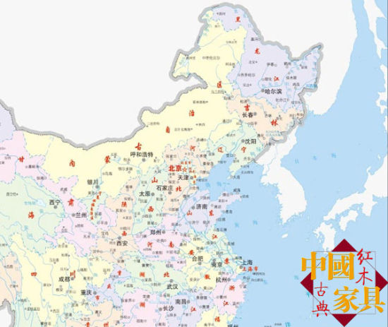 中国地图