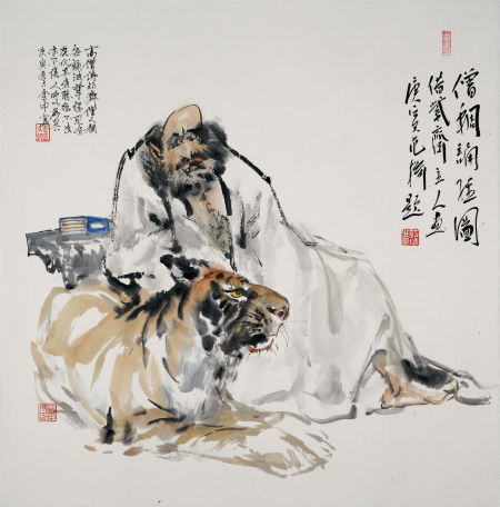 金申绘画作品