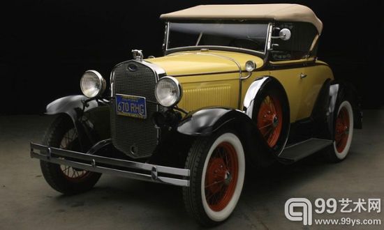 被盗的1930年款福特古董车。