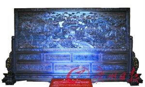 “黄花梨大王”伍炳亮的作品。