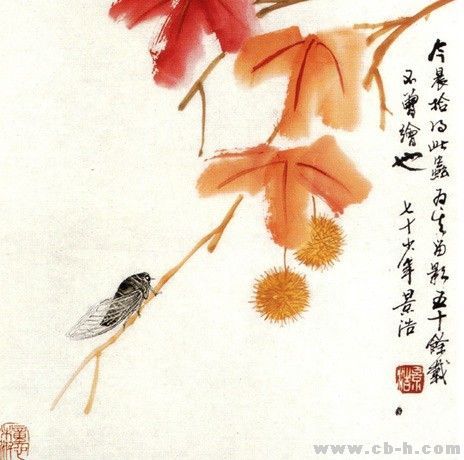 中国画蝉第一师：著名画家景浩