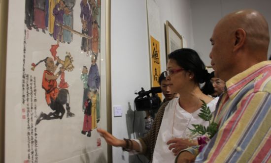展览现场