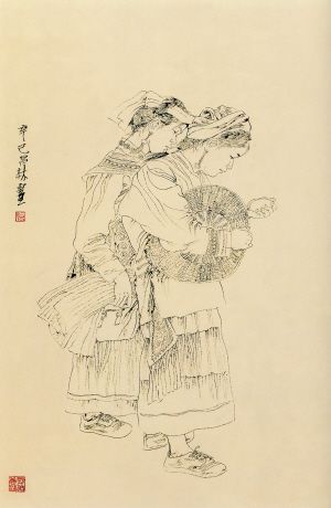 宋光明的国画作品。