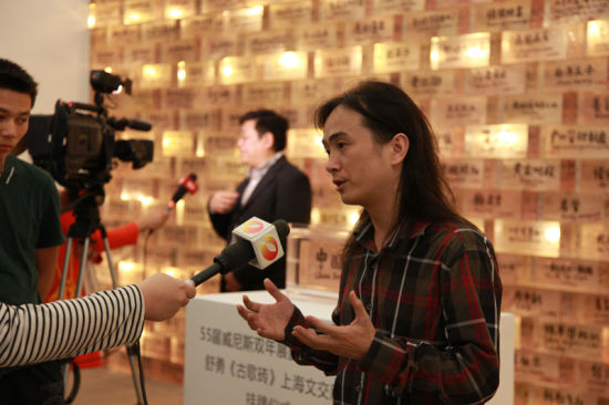 舒勇接受采访