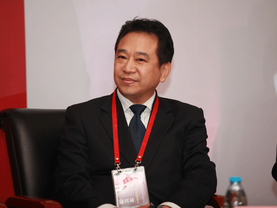 由文化部、国家新闻出版广电总局、北京市人民政府共同主办的“第九届中国北京国际文化创意产业博览会”于2014年12月11日-14日在北京举行。上图为798文化创意产业投资股份有限公司党支部书记刘钢。 (图片来源：新浪财