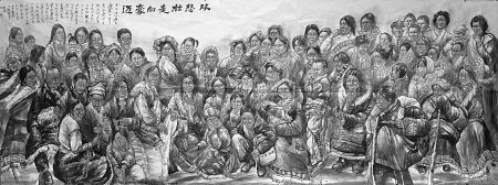 罗云作品《从悲壮走向豪迈》