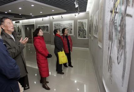 繁荣的书画市场