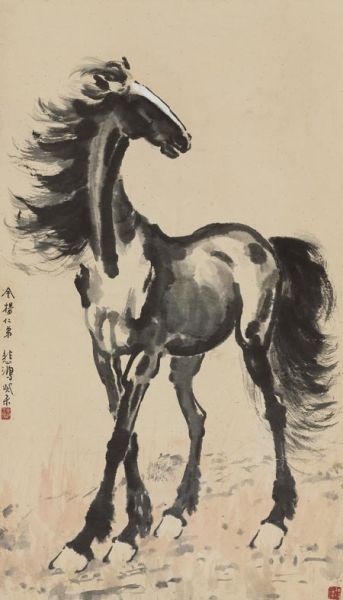 徐悲鸿作品