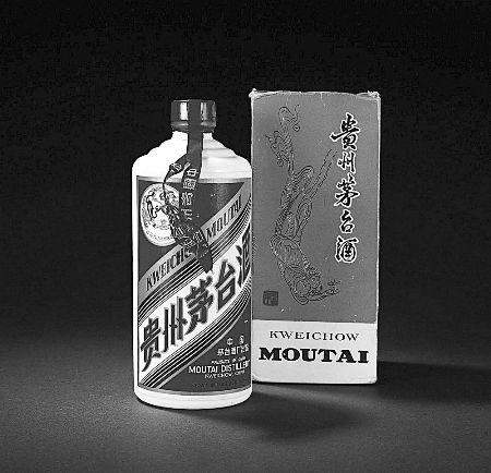 上世纪80年代初生产的540ml飞天茅台。