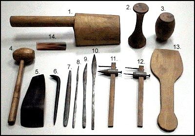 紫砂壶的制作工具