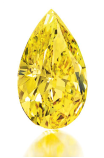 32.77克拉梨形鲜彩黄钻(THE VIVID YELLOW)