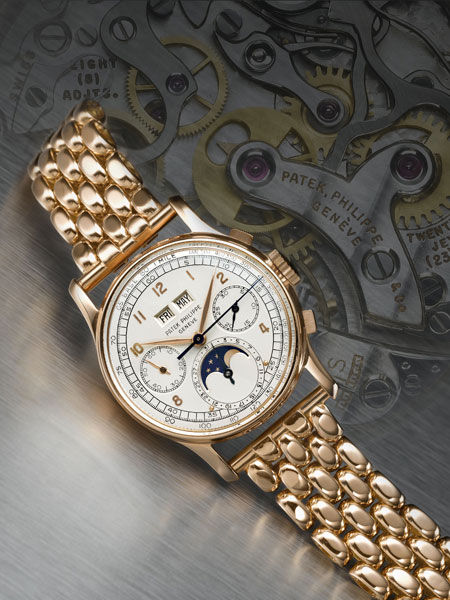 百达翡丽(Patek Philippe)1518型号粉红金腕表