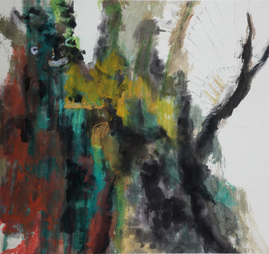 兄妹-2009年-97cmX90cm--作者郑晓春