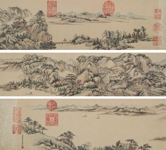 沈映晖《湖山清兴》