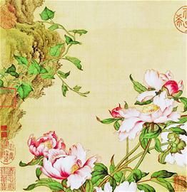 郎世宁花鸟图册