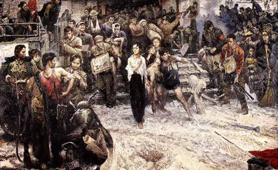 程丛林-1968年X月X日-雪200X300cm布面油画1968