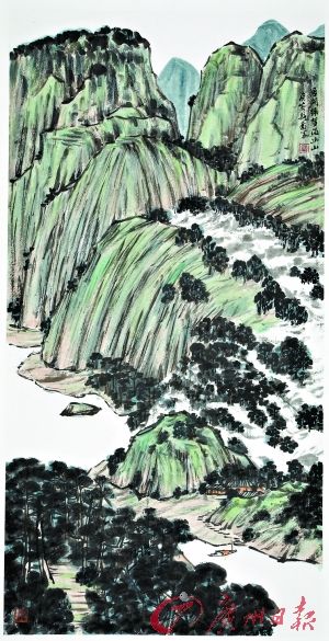 刘斯奋作品《绿梦满幽山》
