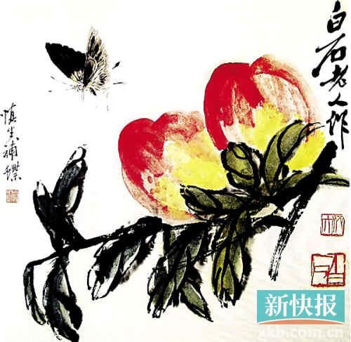 小小一幅画，已经体现齐老的功力。