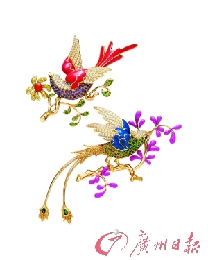 蒂芙尼胸针