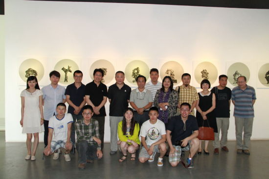 印刷学院师生及嘉宾合影