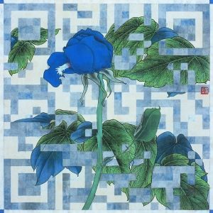 黄丹松《二维码?余香之三》