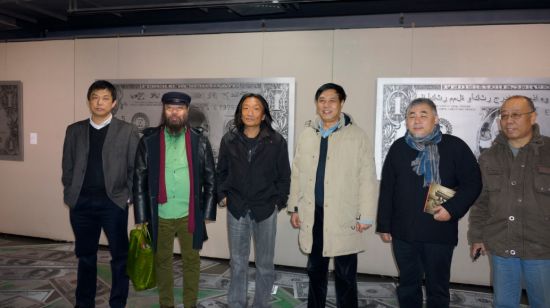 参加艺术家与嘉宾合影