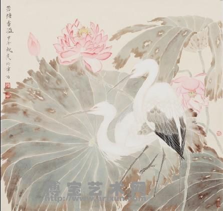 画家鲍虎作品