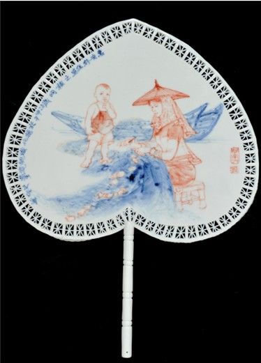 《一心向善，编织梦想》46X33cm