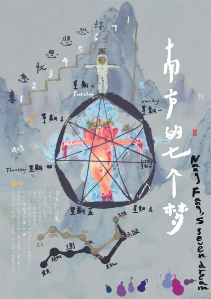 “南方的七个梦”??南方作品展 海报
