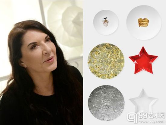 行为艺术之母玛莉娜?阿布拉莫维奇&餐具