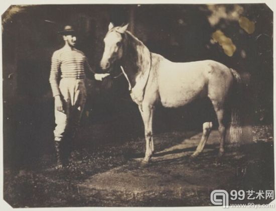 1.Jean-Baptiste Frénet， Horse and Groom， 1855