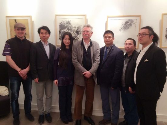 灵感思维王清州巴黎新作展现场