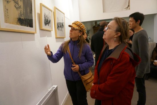 灵感思维王清州巴黎新作展现场