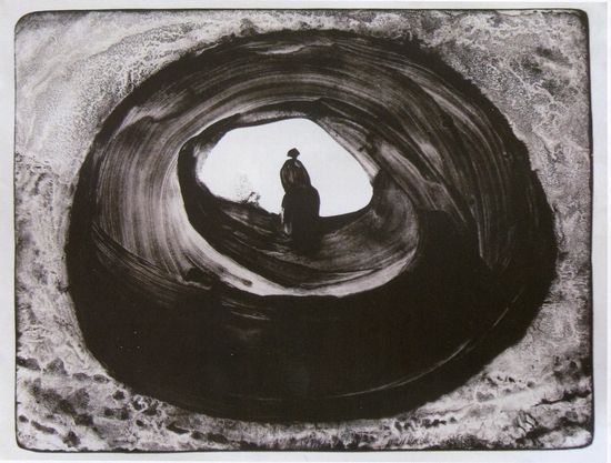 高行健油画水墨画《Inner Vision》