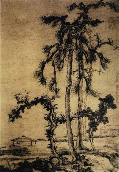 《松亭图》